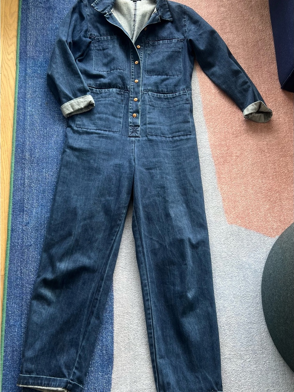 Ilana Kohn Denim Jumpsuit - Picture 4 of 4